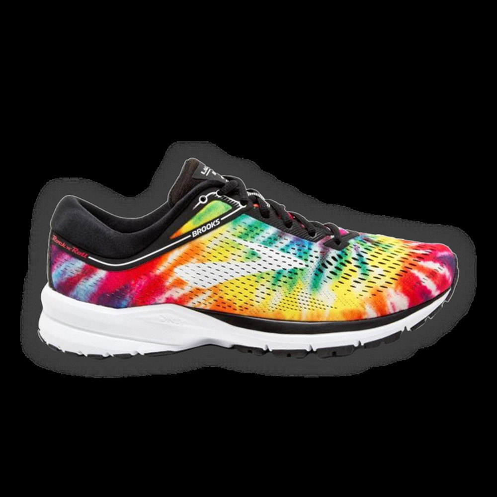 Brooks Launch 5 "Rock n' Roll" Marathon Tie Dye Shoes! Size 9